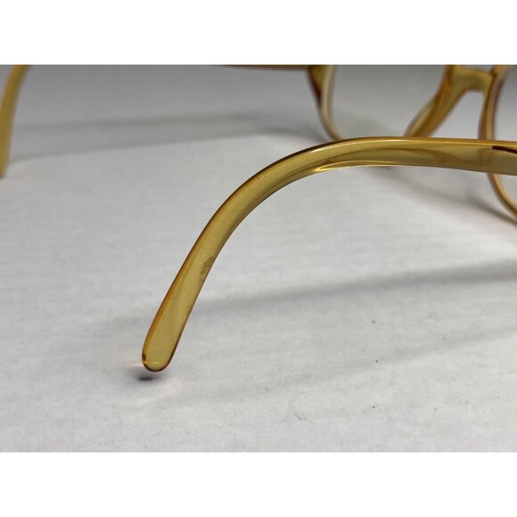 CHRISTIAN DIOR 2076 30 Gold/Brown Round Eyeglasses 53/17 Frames Only - Picture 8 of 11